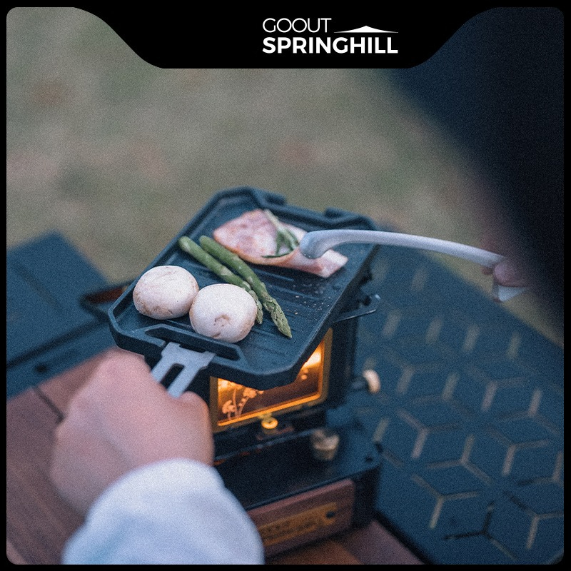 Camping Cooking Pan - COOUT SPRINGHILL Outdoor Mini Grill Pan