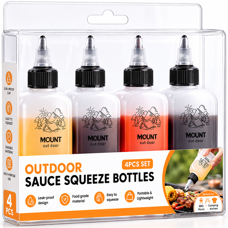 Camping Cooking Oil Bottle - Outdoor Camping and Barbecue Olive Oil