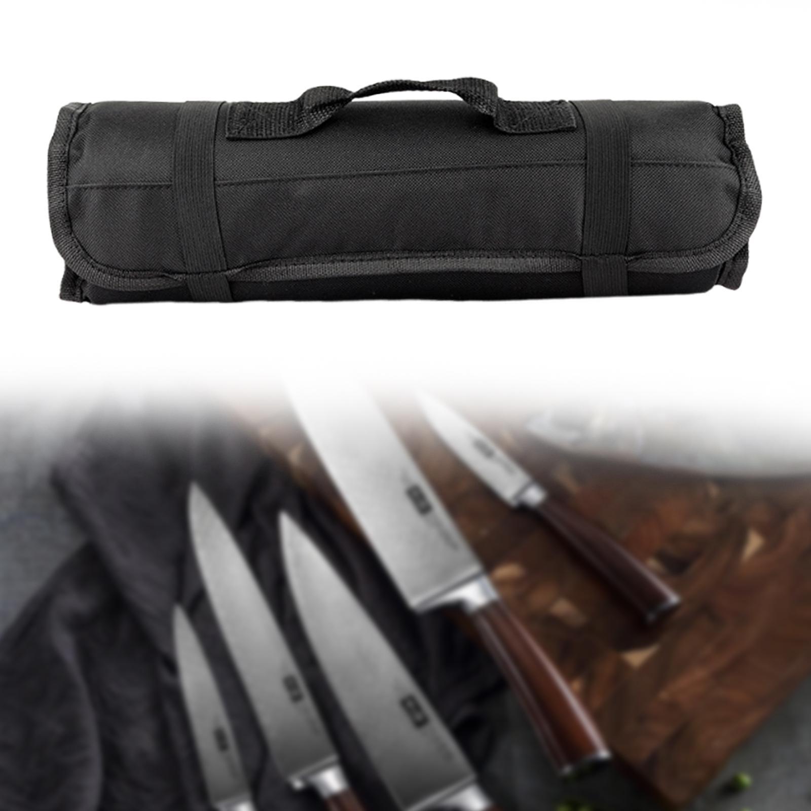 Chef Knife Bag Roll Oxford Clo - đánh giá và giá Camping Cooking Utensil Roll