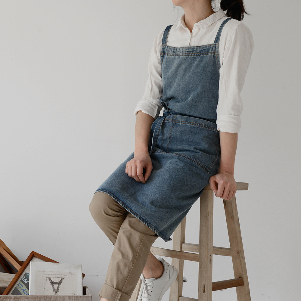 Korean Denim Overalls Work Clo - đánh giá và giá Japan Camping Cooking