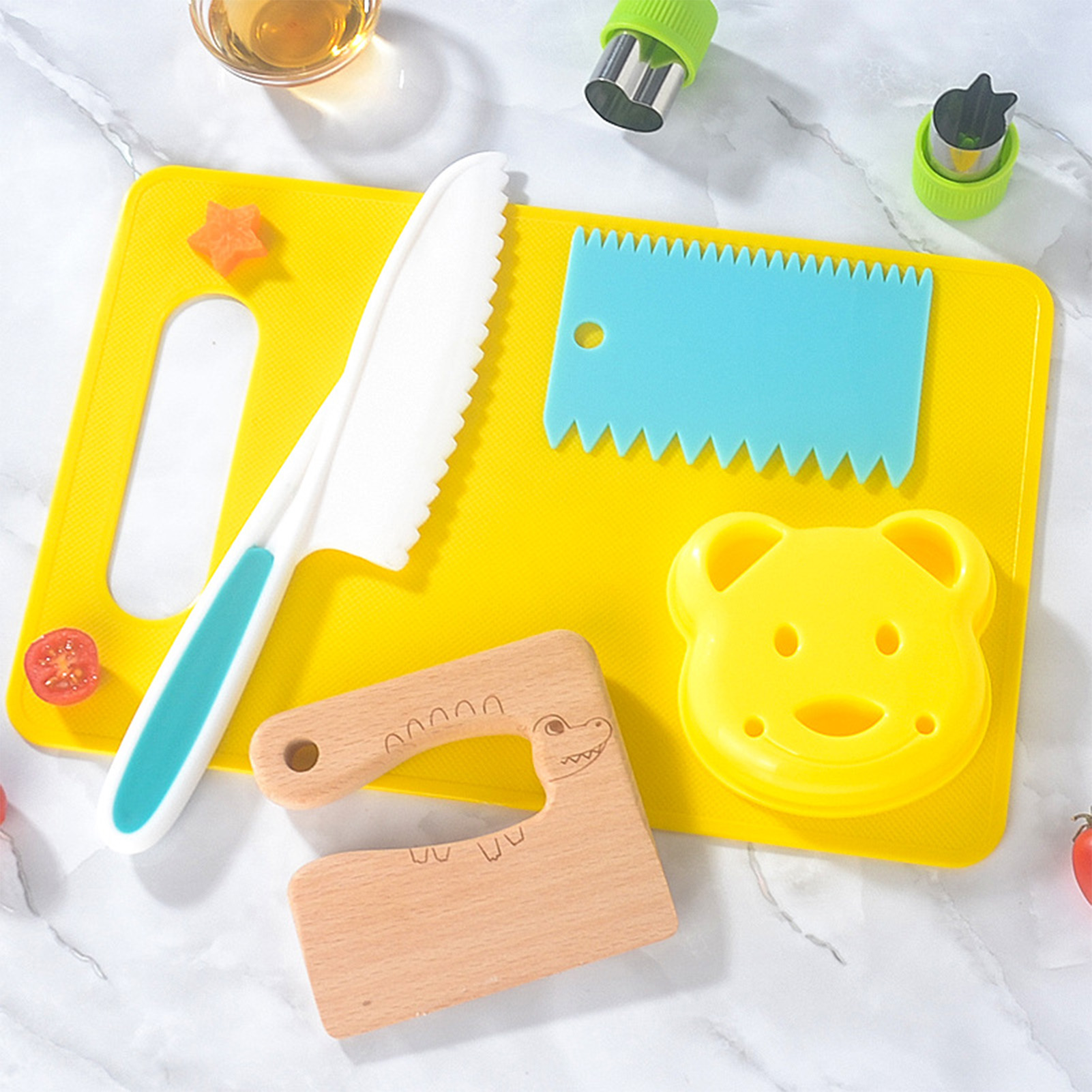 Plastic Kitchen Tools for Kids - đánh giá và giá Camping Cooking Kids