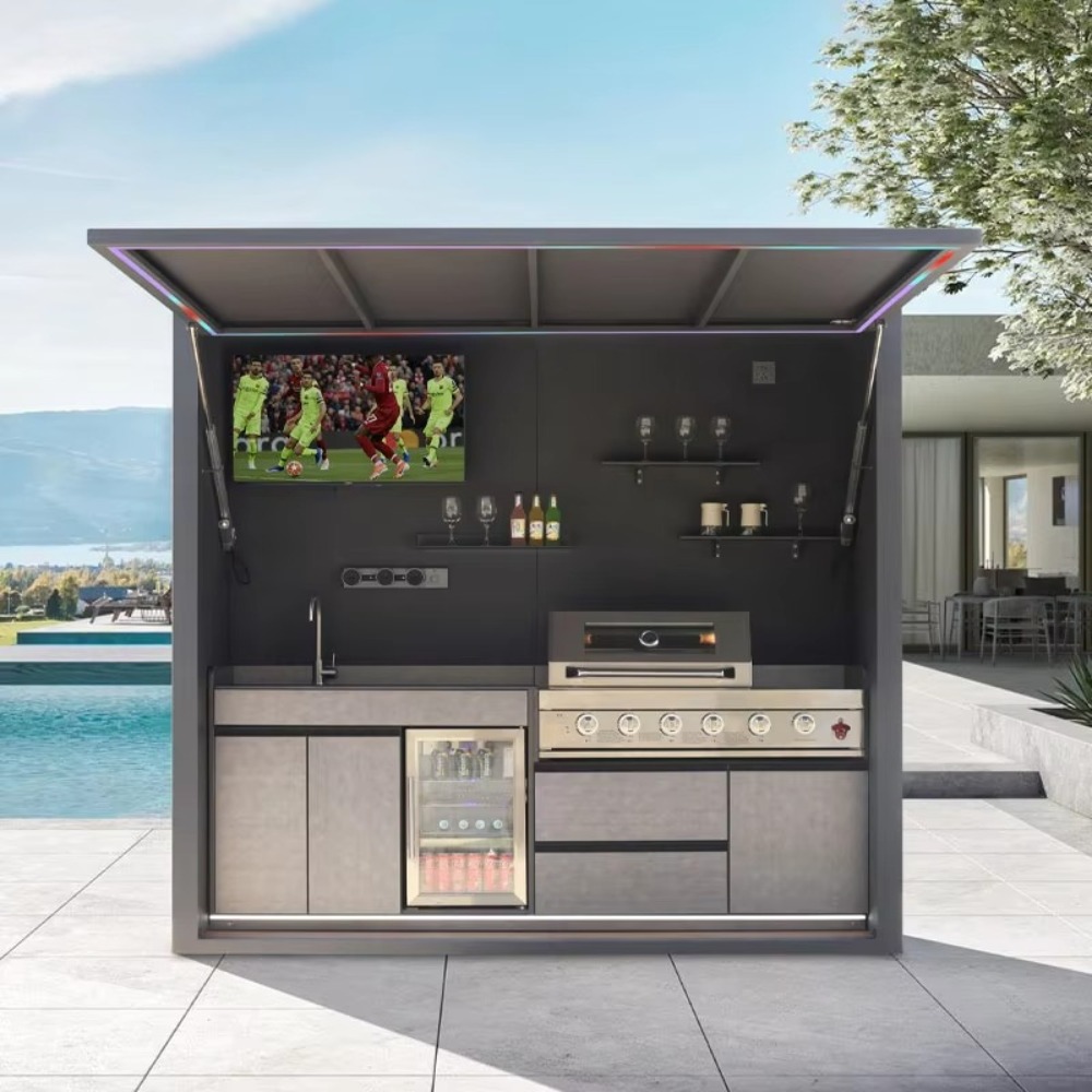 Aluminum Hotel Commercial BBQ  - đánh giá và giá Camping Cooking Canopy