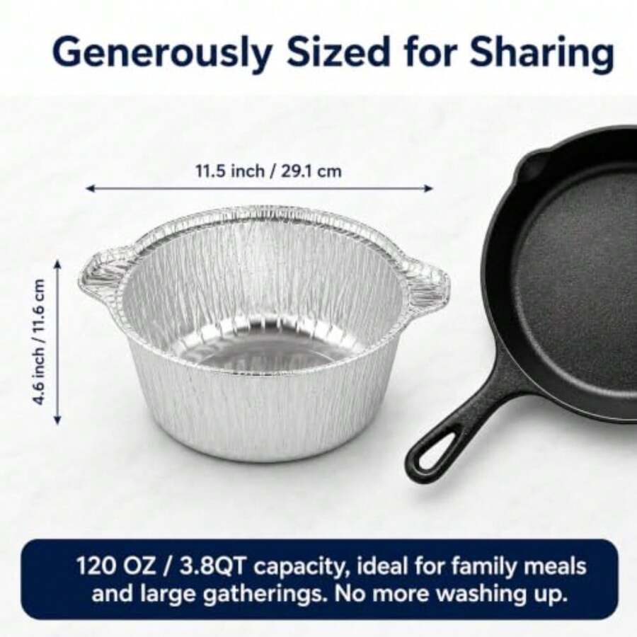 12 Pack Disposable Pot With Li - đánh giá và giá Camping Cooking Pan