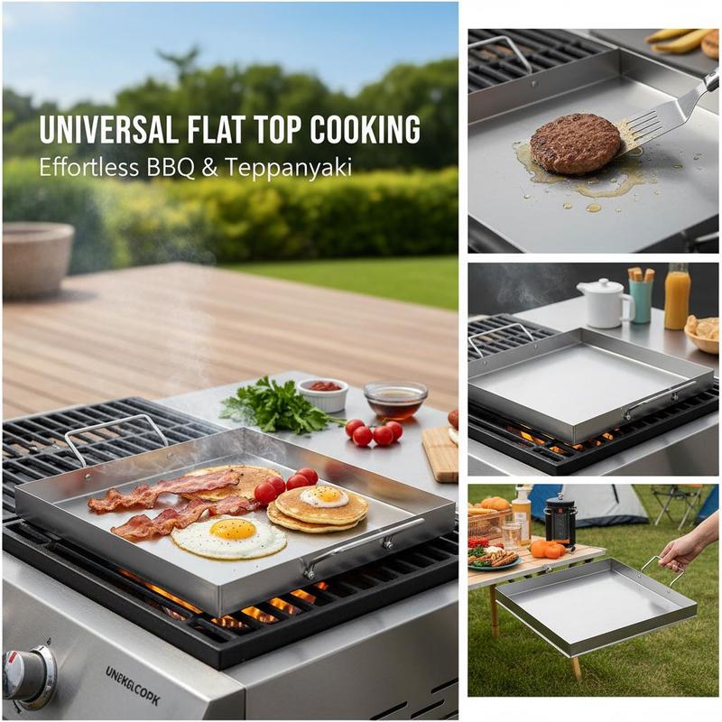Universal Flat Top Griddle 18x - đánh giá và giá Camping Cooking Pan