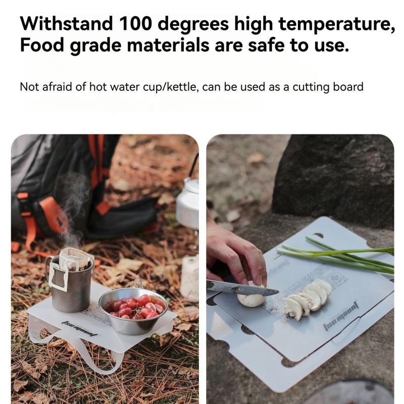 Outdoor PP Board Folding Table - đánh giá và giá Camping Cooking Materials