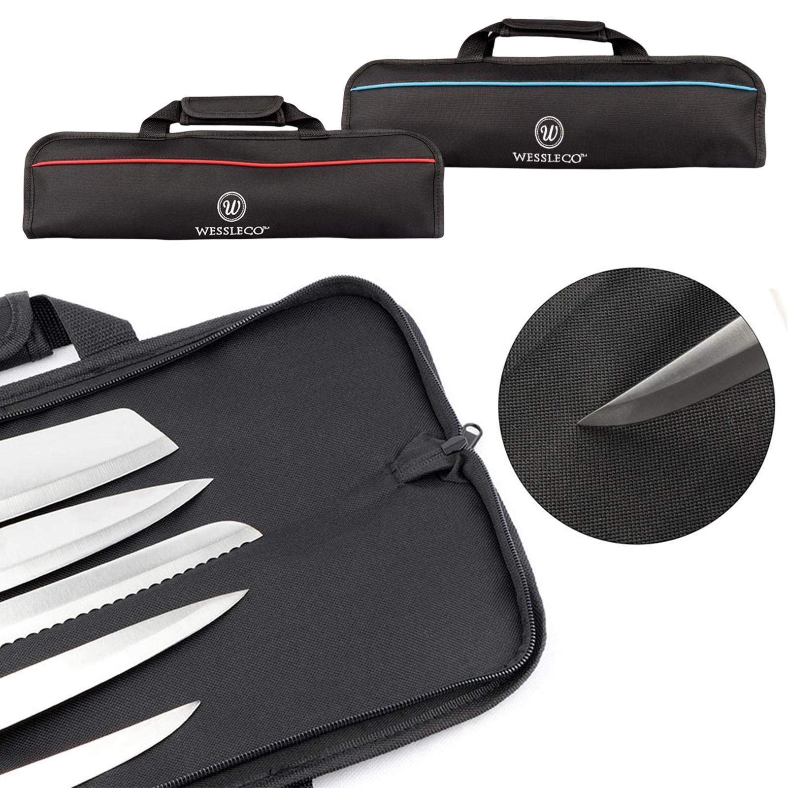Chef Knife Storage Bag Oxford  - đánh giá và giá Camping Cooking Utensil Roll