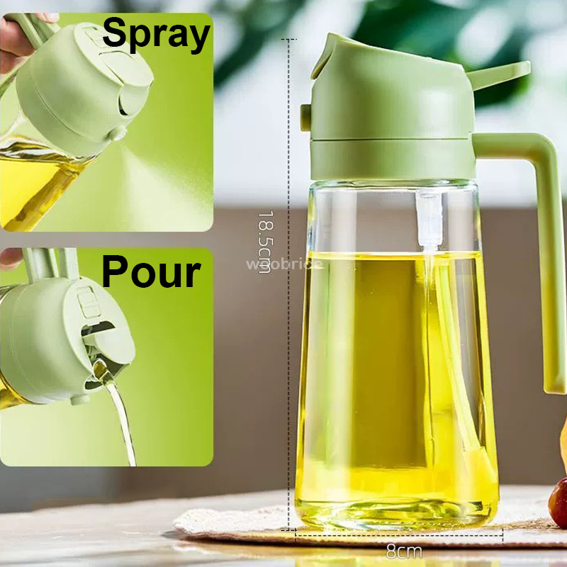 2 in 1 Pour Spray Sprayer Kitc - đánh giá và giá Camping Cooking Oil Bottle