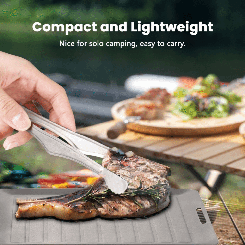 Durable Titanium Camping Grill - đánh giá và giá Camping Cooking Pan