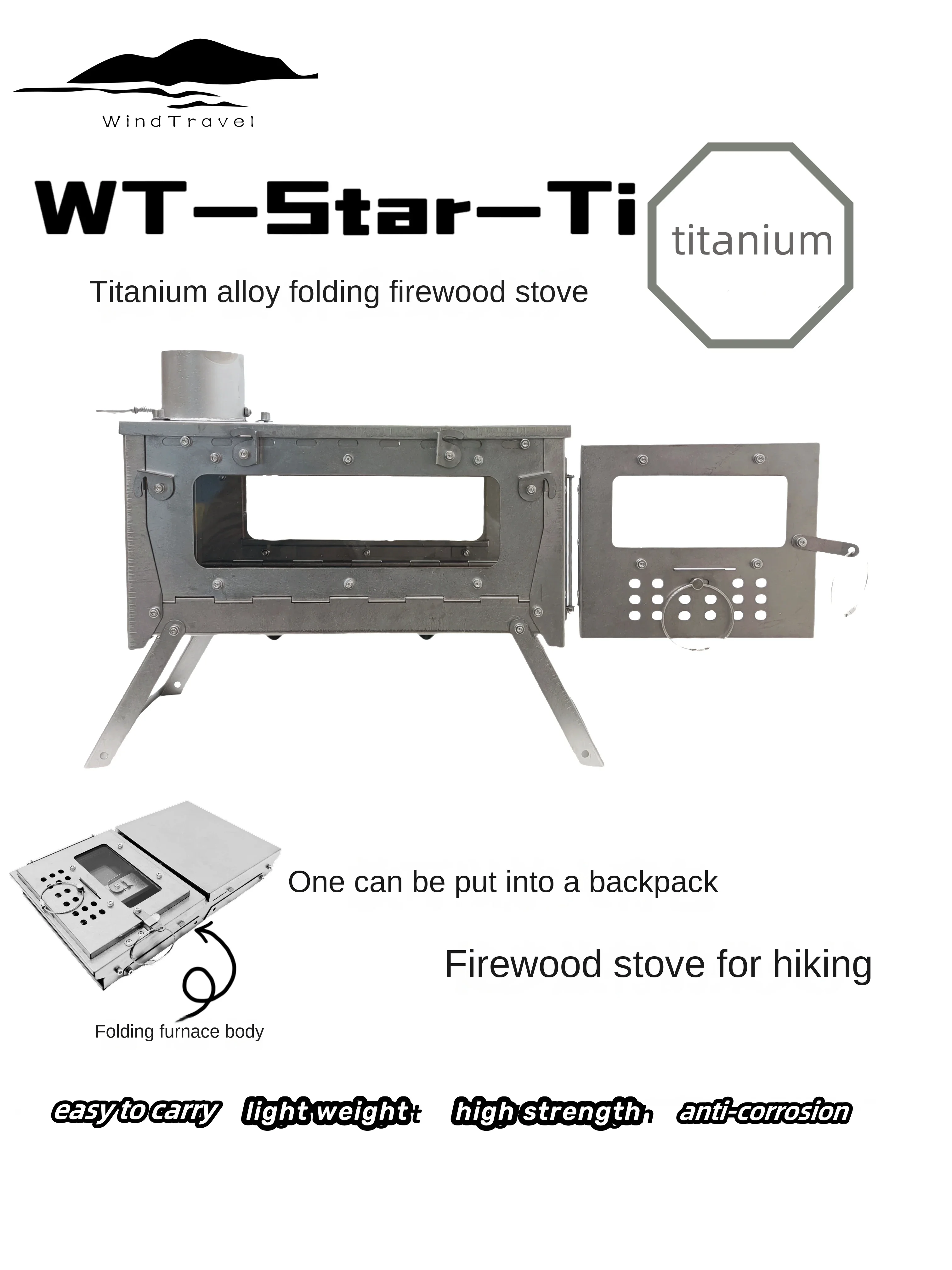 WT Star Ti Titanium Alloy Fold - đánh giá và giá Camping Cooking Fuel