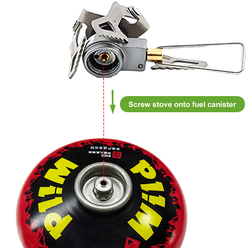 BRS Outdoor Gas Stove Mini Cam - đánh giá và giá Camping Cooking Fuel