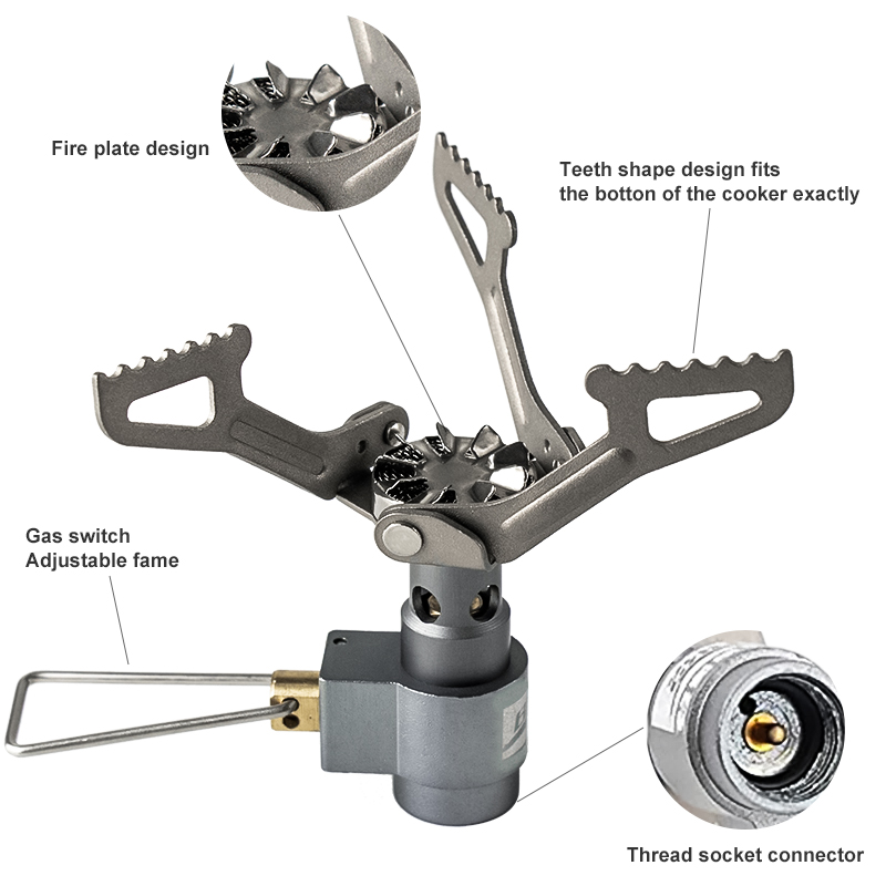 BRS Outdoor Gas Stove Mini Cam - đánh giá và giá Camping Cooking Fuel