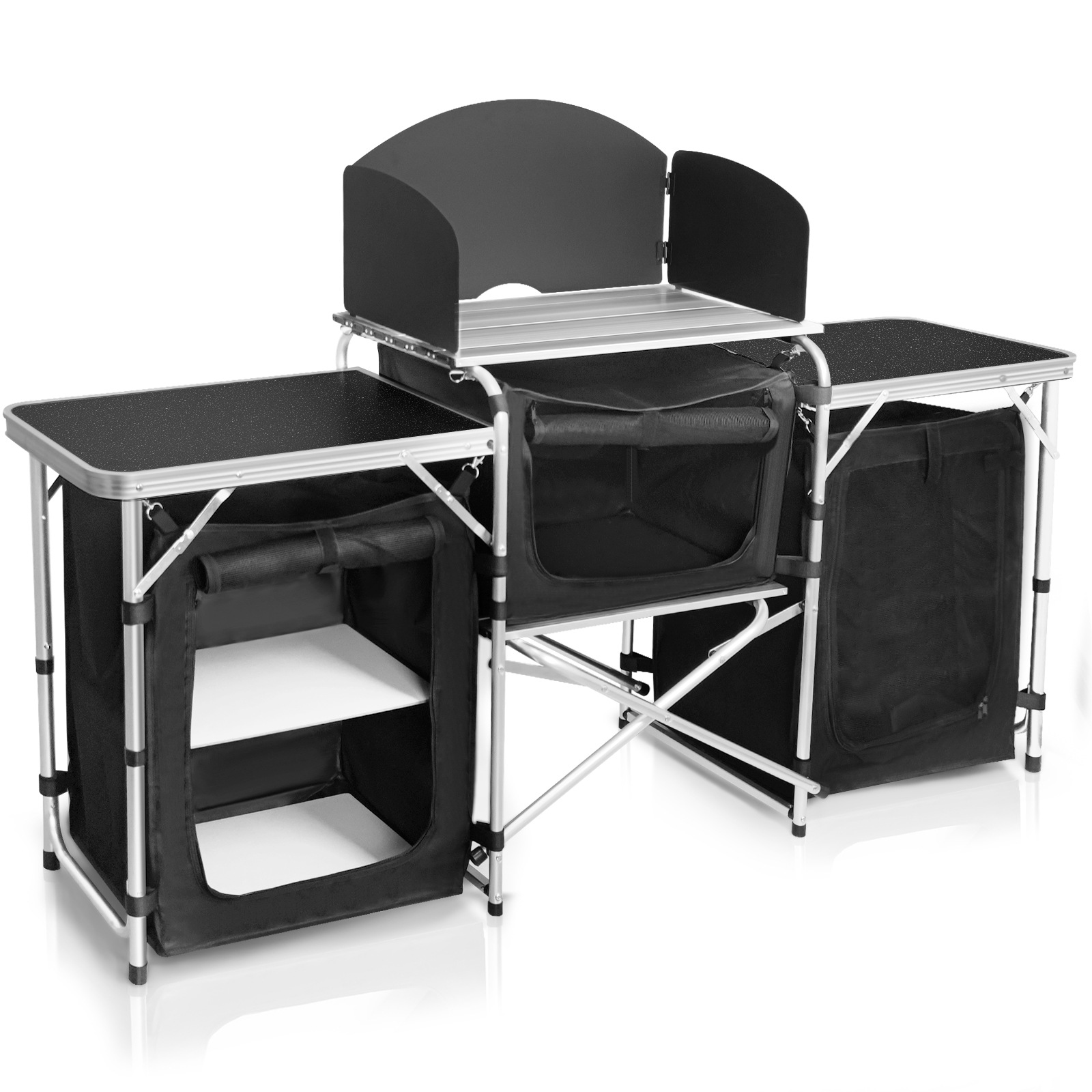 Hot-selling Outdoor Camping Mo - đánh giá và giá Camping Cooking Table With Storage