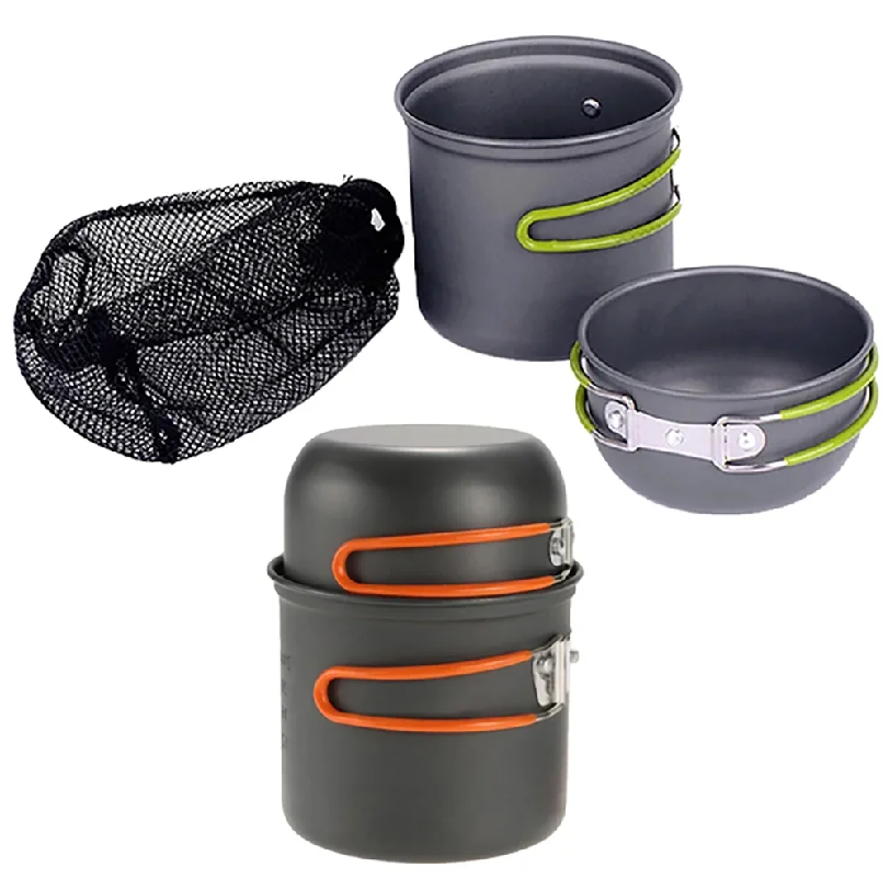 Outdoor cookware camping cookw - đánh giá và giá Camping Cooking Materials