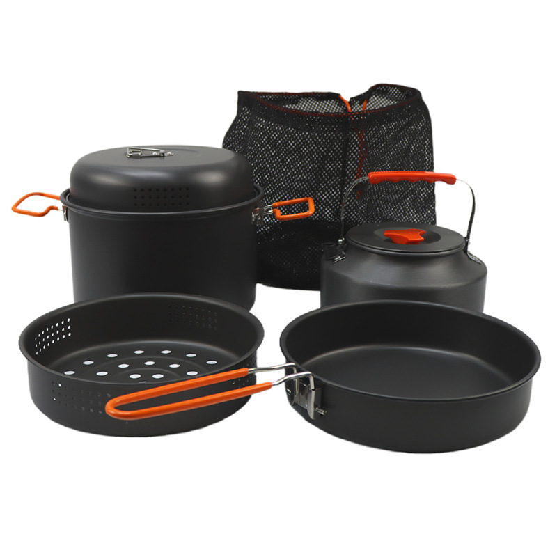 Outdoor Cookware Set Camping C - đánh giá và giá Camping Cooking Pan