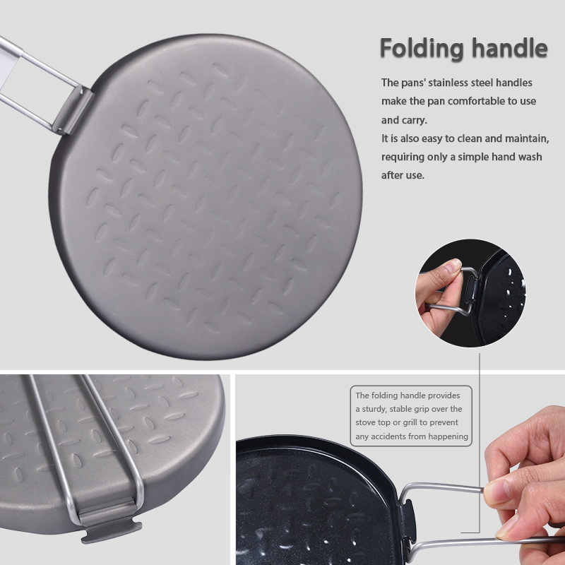 VÔ BIÊN Chuyến Hải Hành Titan  - đánh giá và giá Camping Cooking Pan