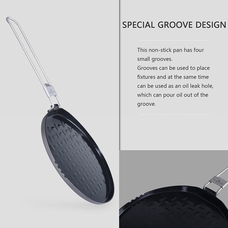 VÔ BIÊN Chuyến Hải Hành Titan  - đánh giá và giá Camping Cooking Pan
