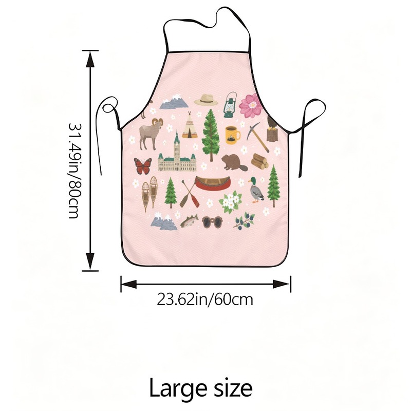 1PC【Apron】2DFlat effect，Printe - đánh giá và giá Japan Camping Cooking