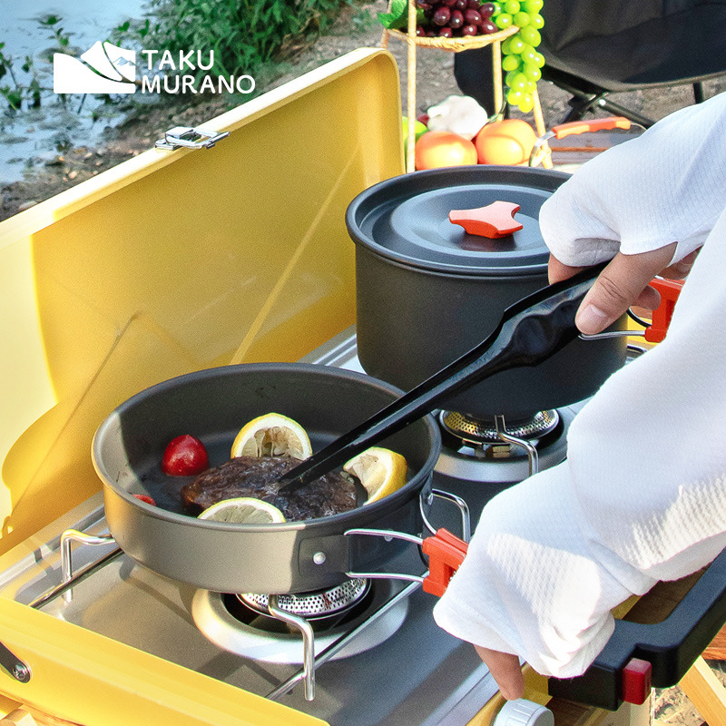 Camping Cookware Set Outdoor C - đánh giá và giá Camping Cooking Table With Storage