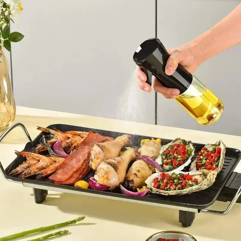 200/300/500ml Oil Spray Bottle - đánh giá và giá Camping Cooking Oil Bottle