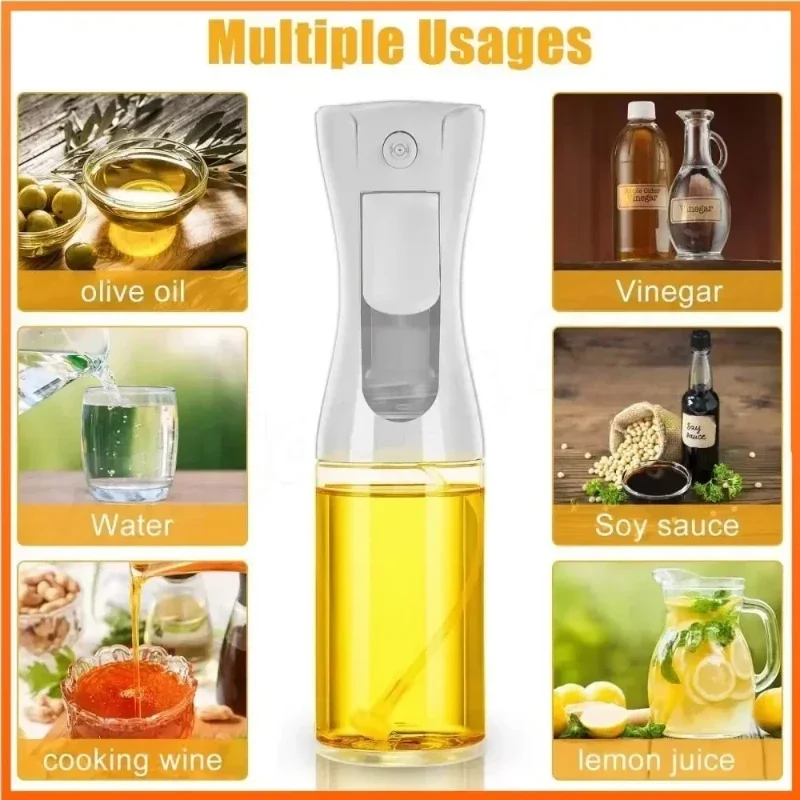 200/300/500ml Oil Spray Bottle - đánh giá và giá Camping Cooking Oil Bottle
