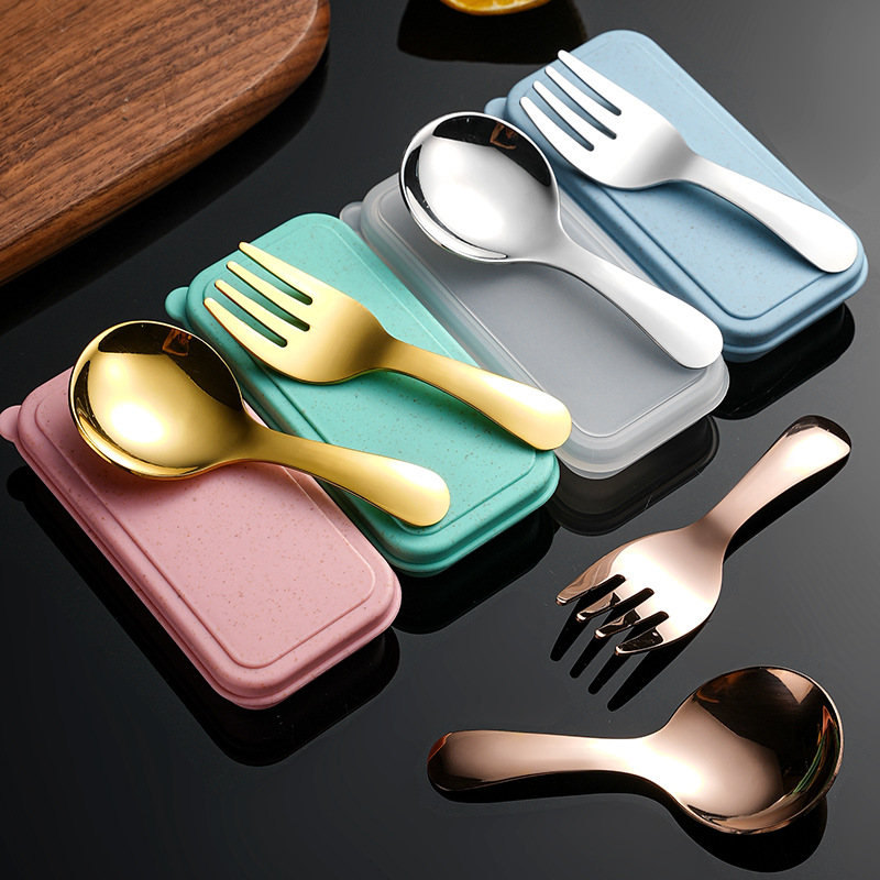 2Pcs Portable Spoon Fork Cutle - đánh giá và giá Japan Camping Cooking