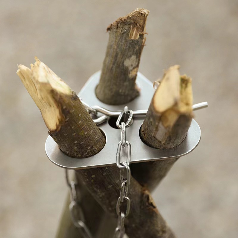 1pc Camping Tripod Iron Materi - đánh giá và giá Camping Cooking Materials
