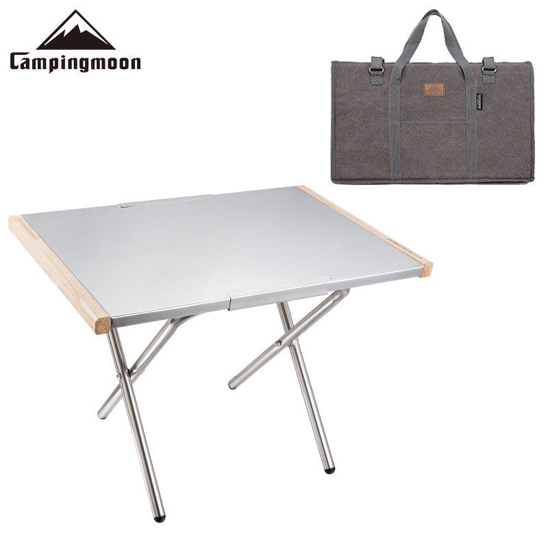 Outdoor Portable Stainless Ste - đánh giá và giá Camping Cooking Table With Storage